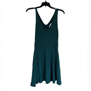 Forever 21 Medium Teal Open Back Dress